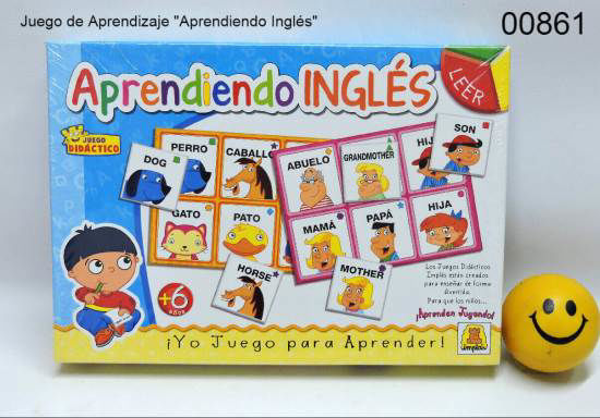 Imagen de JUEGO DE APRENDIZAJE "APRENDIENDO INGLES" 6.24